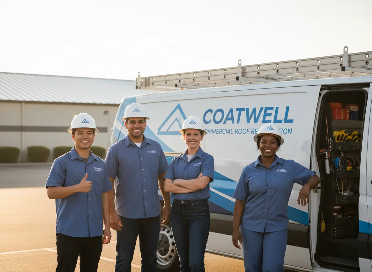 Commercial roof coating company in Angleton, TX